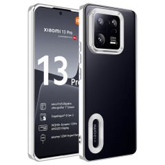 Xiaomi Mi 13 Pro Kılıf Kamera Korumalı Logo Gösteren Omega Kapak kılıf