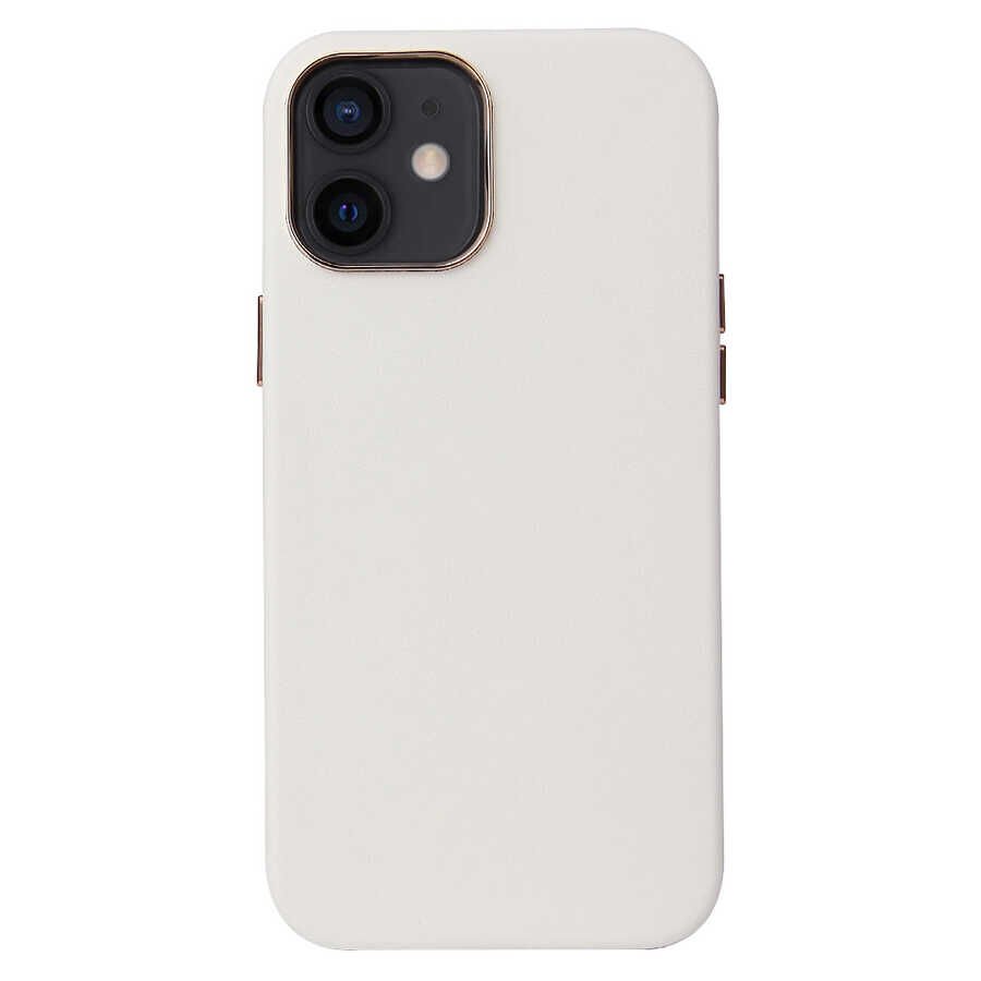 iPhone 12 Kılıf Eyzi Kapak Beyaz