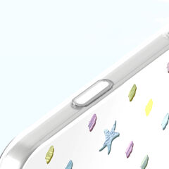 iPhone 18 Pro Max Kılıf MagSafe Şarj Özellikli Premium Taş Detayli Axen Sert PC Kapak