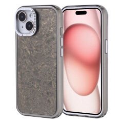 iPhone 15 Kılıf Taşlı Tasarımlı Kapi Kapak