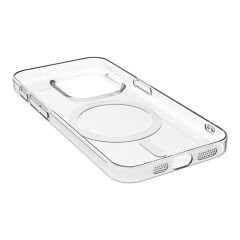iPhone 15 Pro Max Kılıf Kamera Korumalı Magsafe Sert PC Porto Kapak Kılıf Renksiz