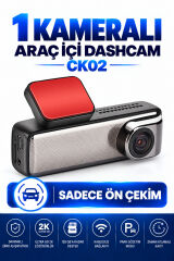 CK02 2K Wi-Fi Araç Kamerası 128 GB Destekli Park Modlu Zaman Atlamalı Kayıt