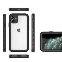 iPhone 11 Kılıf 1-1 Su Geçirmez Kılıf Siyah