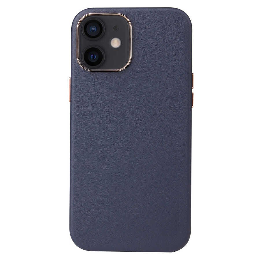 iPhone 12 Kılıf Eyzi Kapak Lacivert