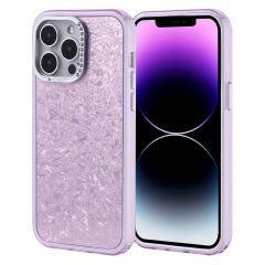 iPhone 14 Pro Max Kılıf Taşlı Tasarımlı Kapi Kapak