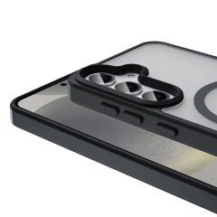 Samsung Galaxy S24 Kılıf Magsafe Şarj Özellikli Mat Arka Yüzey Sio Kapak
