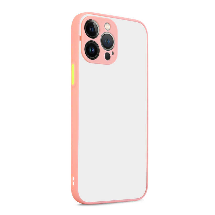 iPhone 13 Pro Max Kılıf Hux Kapak Pembe