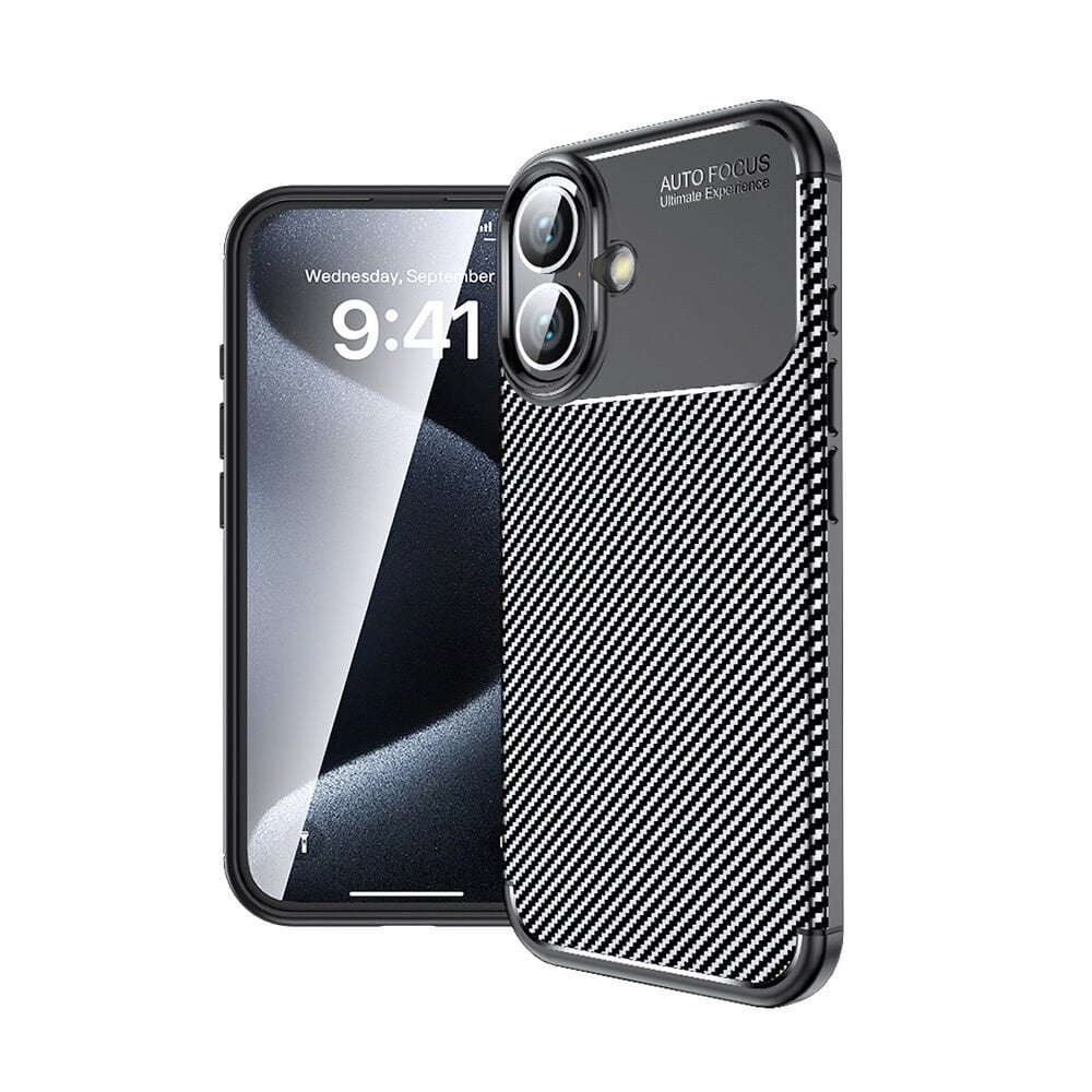 iPhone 16 Kılıf Negro Silikon Kapak Siyah