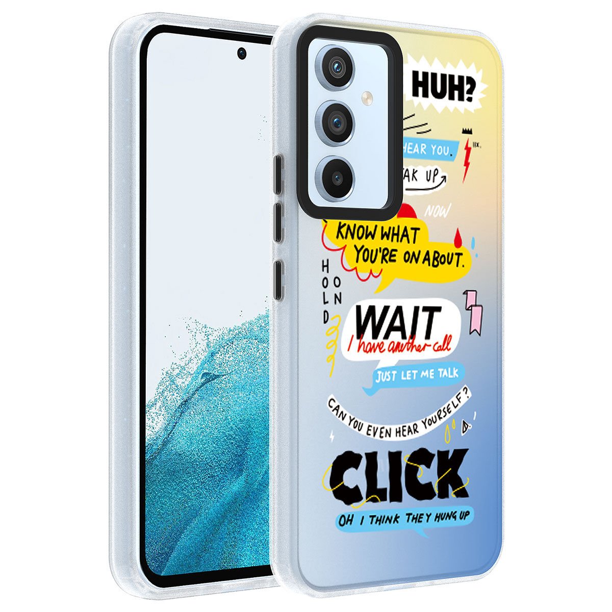 Samsung Galaxy A14 Kılıf Desenli Dragon Sert Kapak Kılıf Kelimeler