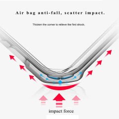 Oppo A5 2020 Kılıf Nitro Anti Shock Darbe Emici Köşe Korumalı Şeffaf Silikon Kapak