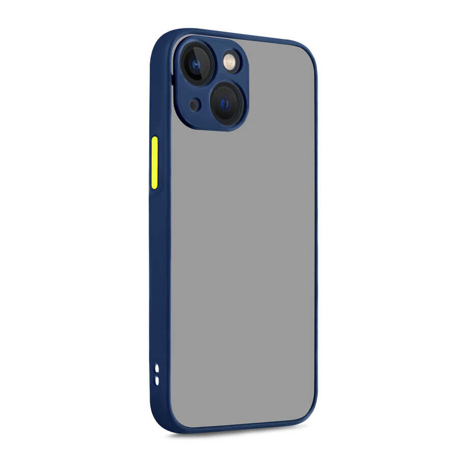 iPhone 13 Kılıf Hux Kapak Lacivert