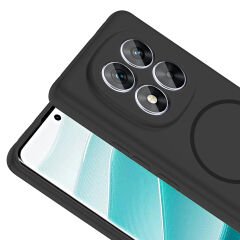 Xiaomi Redmi Note 14 Pro 5G Kılıf Meta Lansman M-Safe Kamera Korumalı içi Kadife Yumuşak Renkli Süet Silikon