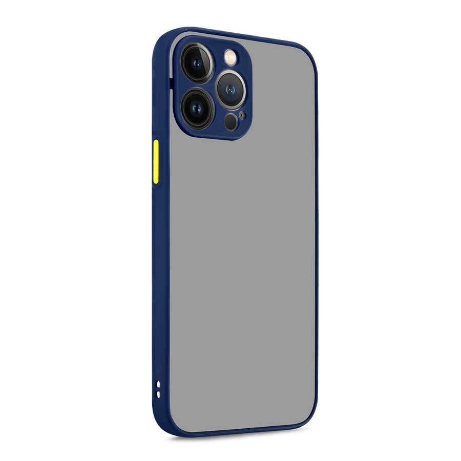 iPhone 13 Pro Max Kılıf Hux Kapak Lacivert
