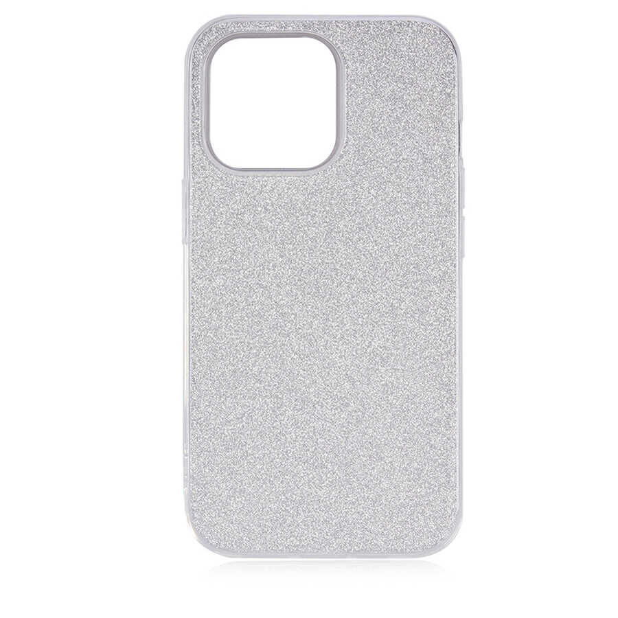 iPhone 13 Pro Kılıf Shining Silikon Gri