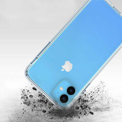 iPhone 11 Kılıf Nitro Anti Shock Darbe Emici Köşe Korumalı Şeffaf Silikon Kapak