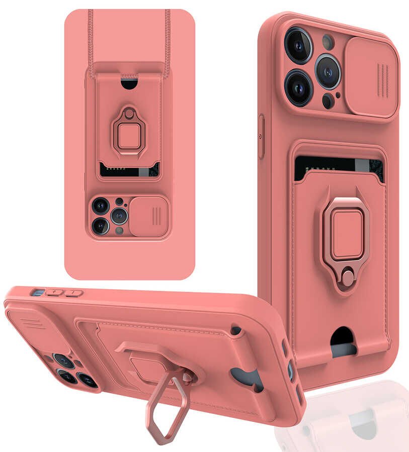 iPhone 13 Pro Kılıf ​Pelit Kapak Pembe