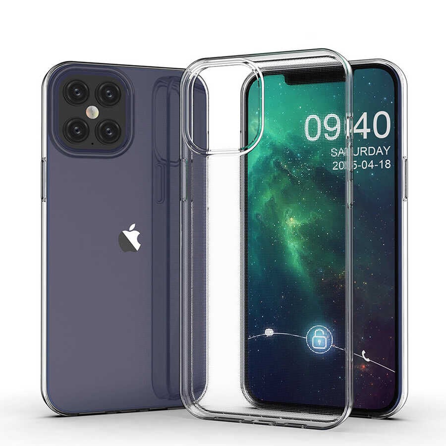 iPhone 12 Pro Max Kılıf Süper Silikon Kapak