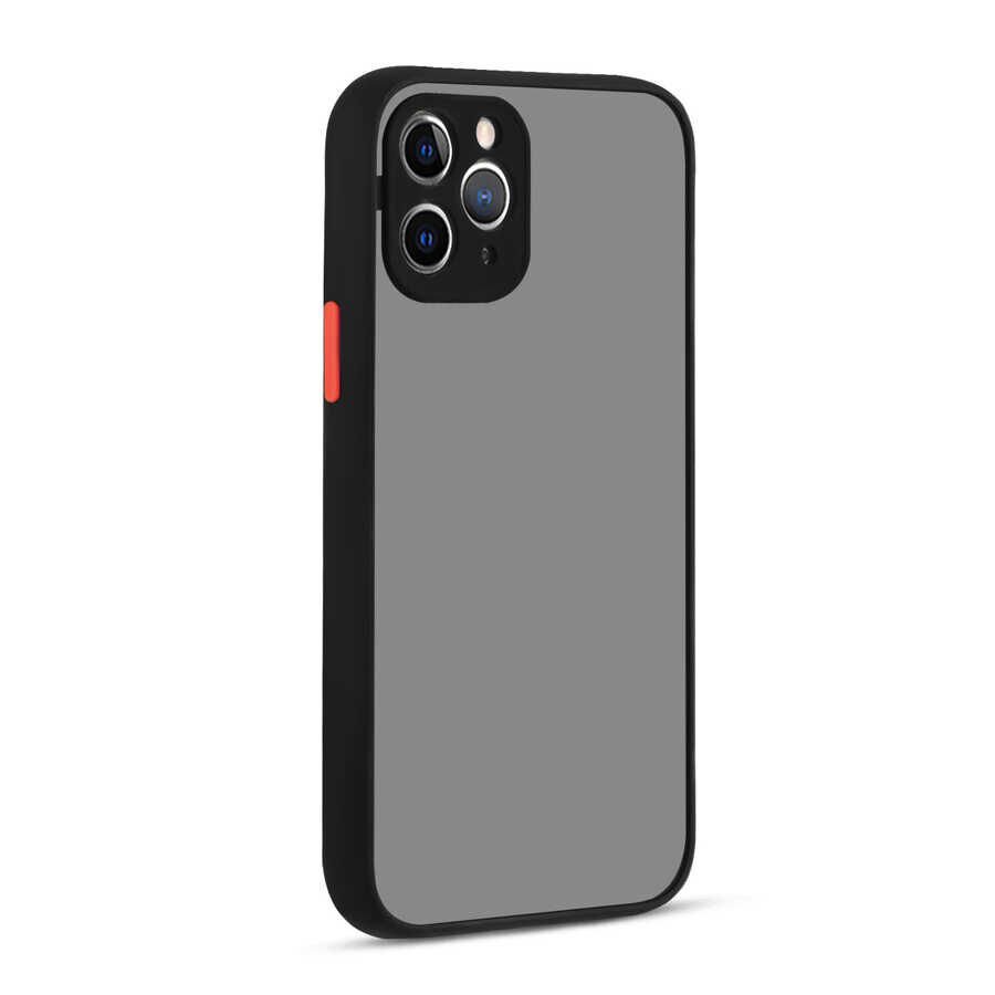 iPhone 12 Pro Kılıf Hux Kapak Siyah