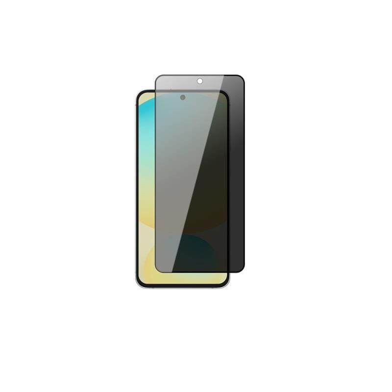 Samsung Galaxy S24 FE 5D Privacy Hayalet Cam Ekran Koruyucu Siyah