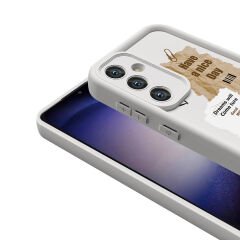 Samsung Galaxy S24 Kılıf Kamera Korumalı Baskılı Arka Yüzey Klas Kapak