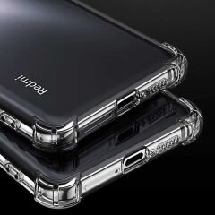 Xiaomi Redmi Note 11S Global Kılıf Nitro Anti Shock Darbe Emici Köşe Korumalı Şeffaf Silikon Kapak
