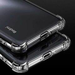 Xiaomi Redmi Note 11 Global Kılıf Nitro Anti Shock Darbe Emici Köşe Korumalı Şeffaf Silikon Kapak