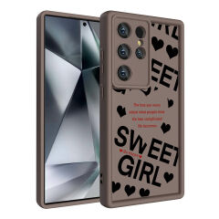 Samsung Galaxy S24 Ultra Kılıf Kamera Korumalı Baskılı Arka Yüzey Klas Kapak