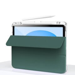 iPad 10.9 2022 (10.Nesil) Kılıf Magnetik Ayrılabilen Airbagli Sliding Tablet Kılıfı Lavender