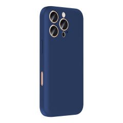 iPhone 16 Pro Max Kılıf Kamera Korumalı Kartlık Hazneli Vitra Kapak Siyah