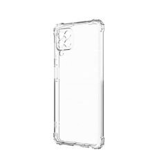 Samsung Galaxy M33 Kılıf Nitro Anti Shock Darbe Emici Köşe Korumalı Şeffaf Silikon Kapak Renksiz
