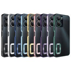 Vivo Y16 Kılıf Kamera Korumalı Logo Gösteren Omega Kapak