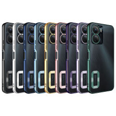 Vivo Y16 Kılıf Kamera Korumalı Logo Gösteren Omega Kapak