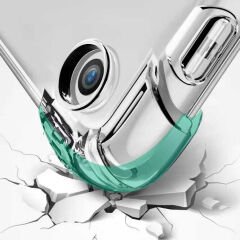 Samsung Galaxy Tab A8 10.5 SM-X200 (2021) Kılıf Zore Tablet Kılıf Nitro Anti Shock Darbe Emici Köşe Korumalı Şeffaf Silikon Kapak