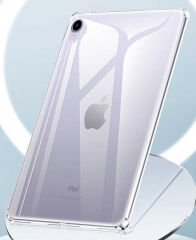 iPad Mini 2021 (6.Nesil) Kılıf Nitro Anti Shock Darbe Emici Köşe Korumalı Şeffaf Silikon Kapak Renksiz