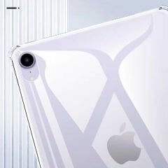 iPad Mini 2021 (6.Nesil) Kılıf Nitro Anti Shock Darbe Emici Köşe Korumalı Şeffaf Silikon Kapak