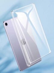 iPad Mini 2021 (6.Nesil) Kılıf Nitro Anti Shock Darbe Emici Köşe Korumalı Şeffaf Silikon Kapak Renksiz