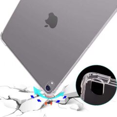 iPad Mini 2021 (6.Nesil) Kılıf Nitro Anti Shock Darbe Emici Köşe Korumalı Şeffaf Silikon Kapak Renksiz