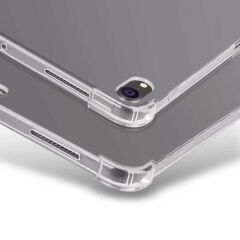 iPad Mini 2021 (6.Nesil) Kılıf Nitro Anti Shock Darbe Emici Köşe Korumalı Şeffaf Silikon Kapak Renksiz