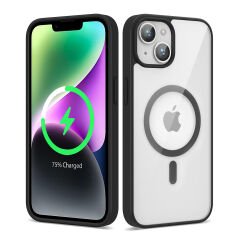 iPhone 14 Kılıf Magsafe Wireless Şarj Özellikli Silikon Ege Kapak