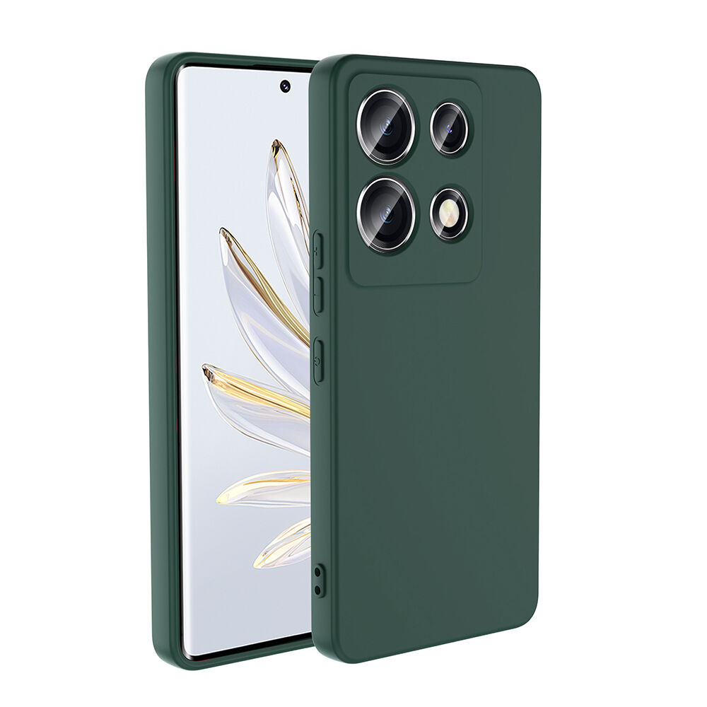 İnfinix Note 30 VIP Kamera Korumali Mara Lansman Kapak Koyu Yeşil