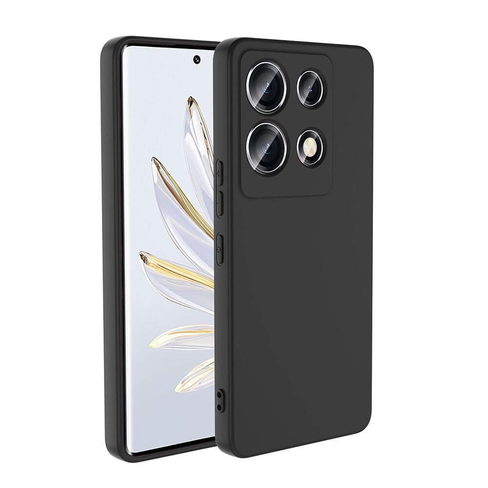 İnfinix Note 30 VIP Kamera Korumali Mara Lansman Kapak Siyah