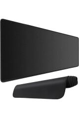 Mouse Pad Siyah Ergonomik Kaymaz Taban Ev,ofis,oyun (70X30)