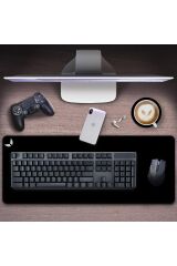 Mouse Pad Siyah Ergonomik Kaymaz Taban Ev,ofis,oyun (70X30)