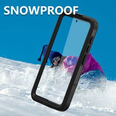 Samsung Galaxy S23 Plus Kılıf 1-1 Su Geçirmez Kılıf Siyah