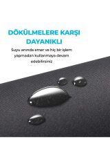 Mouse Pad Siyah Ergonomik Kaymaz Taban Ev,ofis,oyun (90X40)