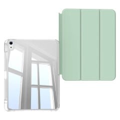 iPad Air 11 2024 Kılıf Magnetik Ayrılabilen Airbagli Sliding Tablet Kılıfı Lavender