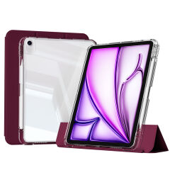 iPad Air 11 2024 Kılıf Magnetik Ayrılabilen Airbagli Sliding Tablet Kılıfı