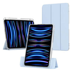 iPad Air 11 2024 Kılıf Magnetik Ayrılabilen Airbagli Sliding Tablet Kılıfı