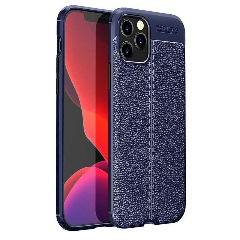 iPhone 12 Pro Max Kılıf Niss Silikon Kapak Lacivert