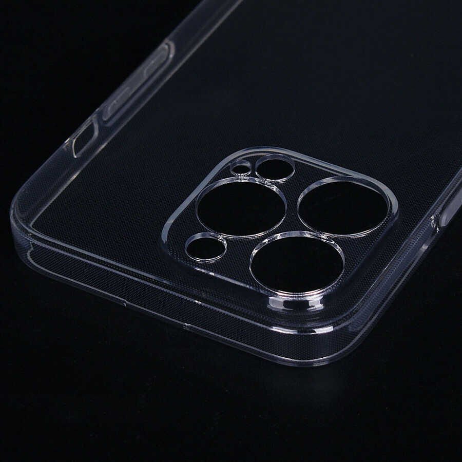 iPhone 13 Pro Kılıf Zore İmax Silikon Renksiz